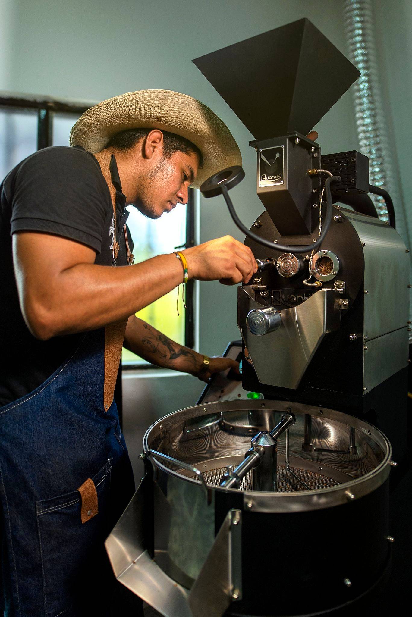 Coffee cultivation at Don Arnulfo Café in Huila, Colombia